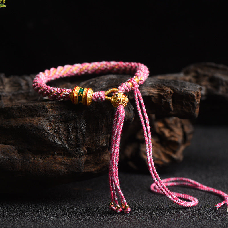 Hand-woven Bracelet Wearable Tangkazakilam Couple Colored Hand Rope