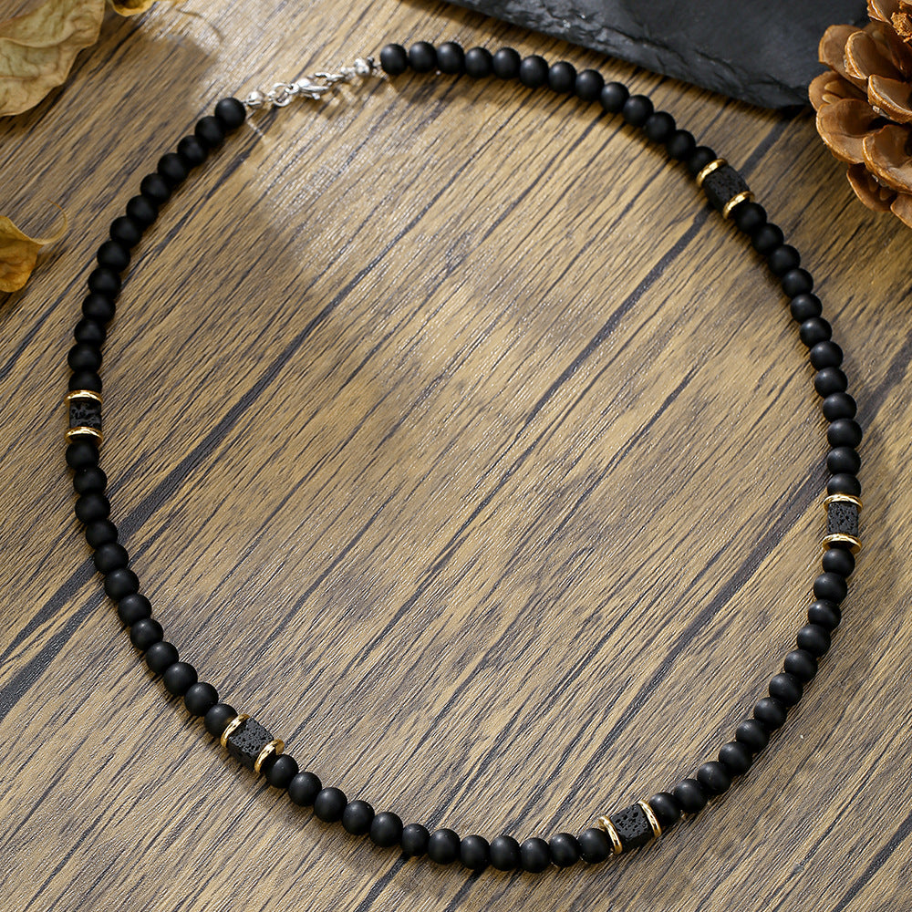 Men'S Turquoise Necklace Surfing Punk Necklace Unique Necklace