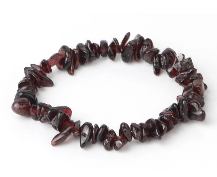 Explosions Natural Gravel Beaded Bracelet Hand-Woven Elastic Rope Bracelet Bohemian Style Bracelet