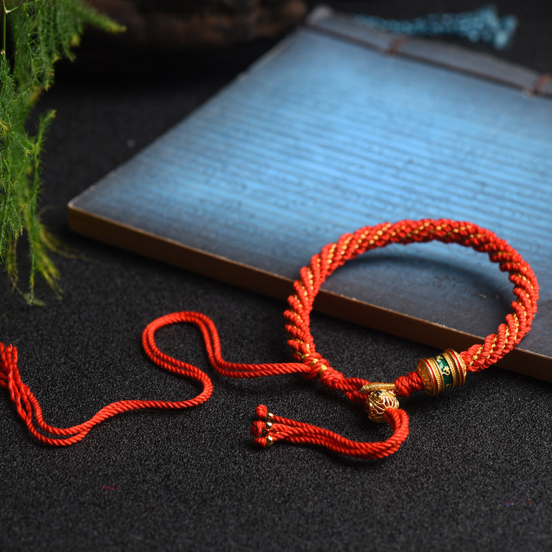 Hand-woven Bracelet Wearable Tangkazakilam Couple Colored Hand Rope