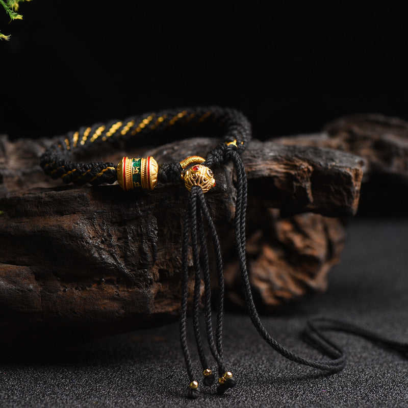 Hand-woven Bracelet Wearable Tangkazakilam Couple Colored Hand Rope