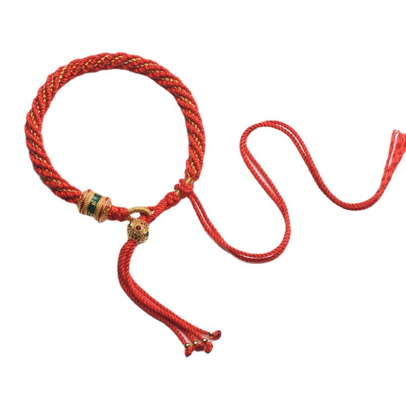 Hand-woven Bracelet Wearable Tangkazakilam Couple Colored Hand Rope