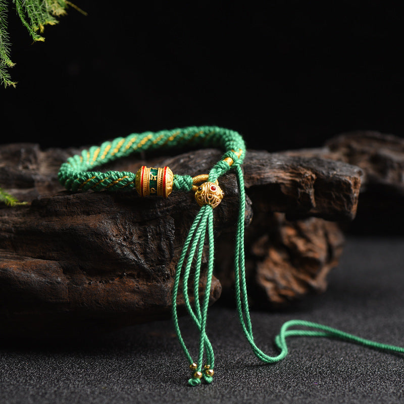 Hand-woven Bracelet Wearable Tangkazakilam Couple Colored Hand Rope