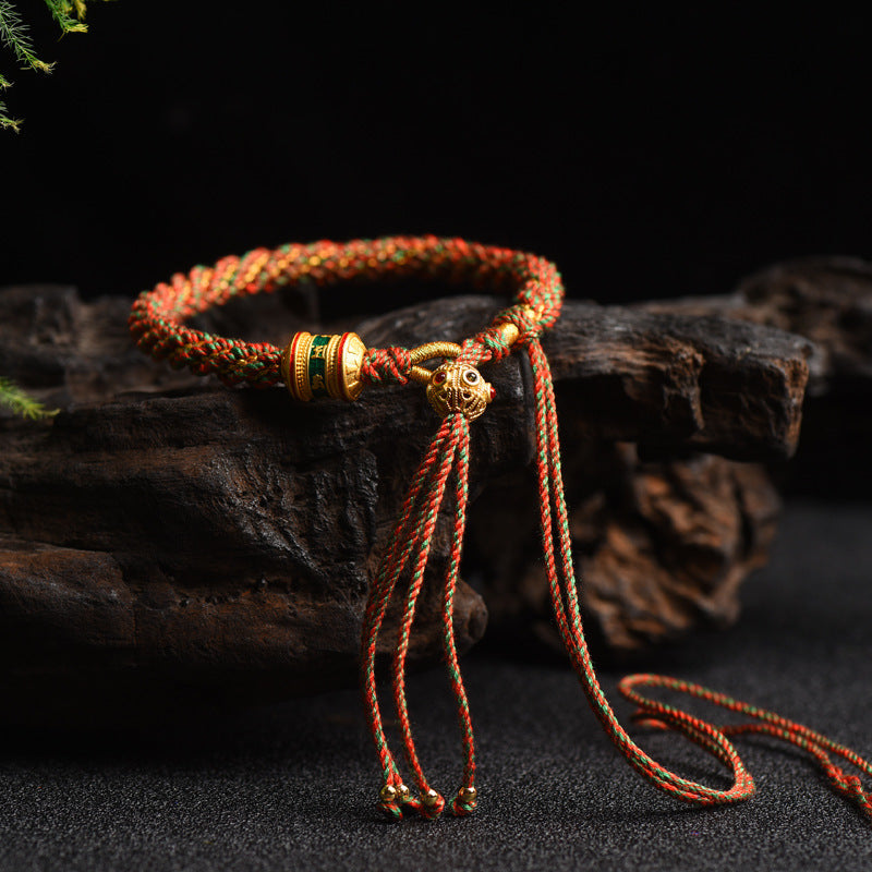 Hand-woven Bracelet Wearable Tangkazakilam Couple Colored Hand Rope
