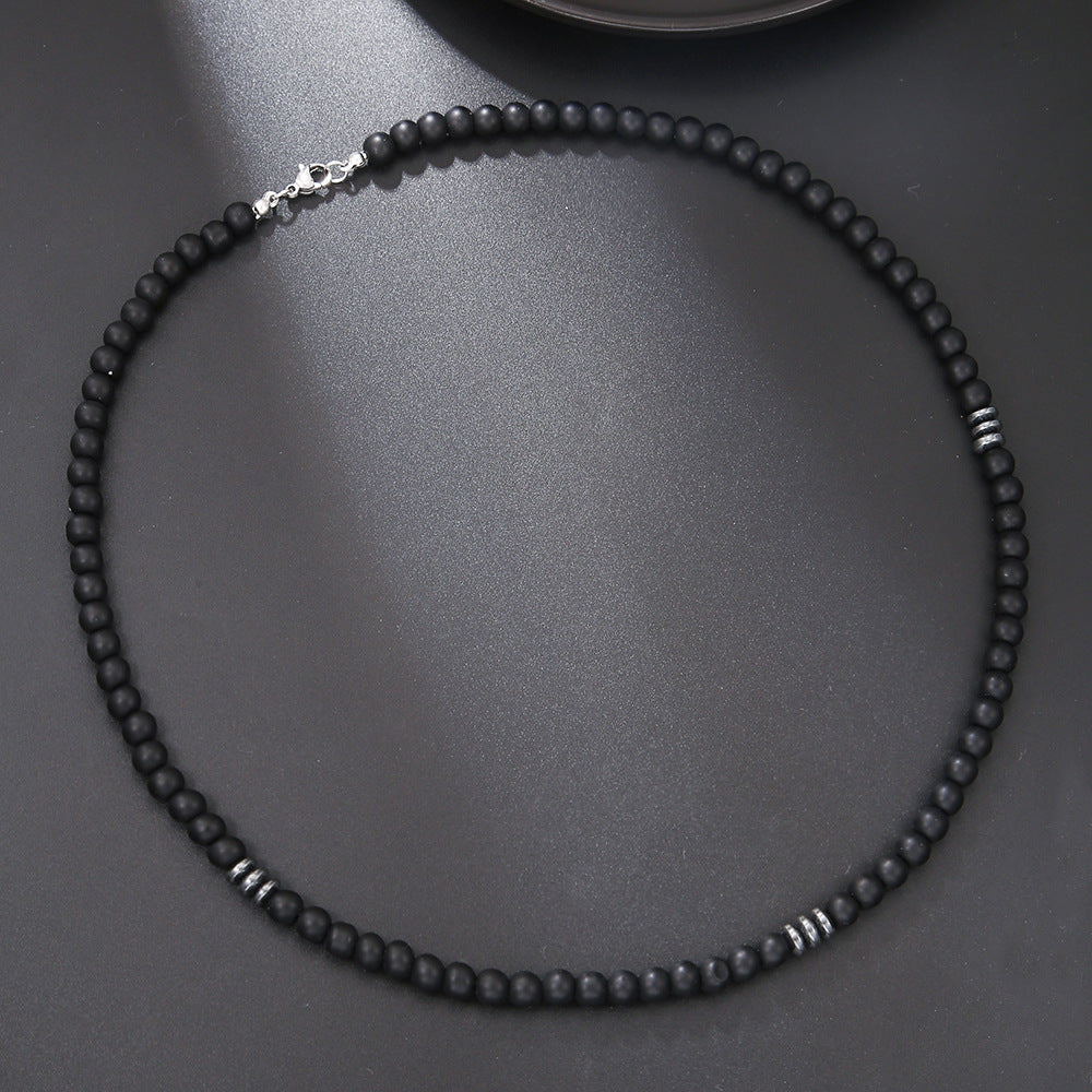 Men'S Turquoise Necklace Surfing Punk Necklace Unique Necklace