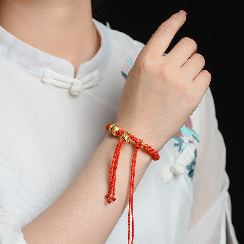 Hand-woven Bracelet Wearable Tangkazakilam Couple Colored Hand Rope