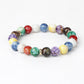 Buntes Perlenarmband für Yoga-Meditation und spirituelle Balance
