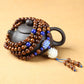 Natural Vietnam Rosewood 108 Beads Bracelet Rosewood Lotus Bracelet With Fragrance 8mm Bracelet