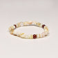 Original Design Sea Sunrise Natural Shell Pearl And Stone Irregular Beaded Bracelet