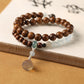 Original Blue Water Jadeite Double Circle Prayer Beads BraceletOriginal Blue Water Jadeite Double Circle Prayer Beads Bracelet