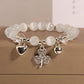 Elegant Three Leaf Sweet Rabbit Unique Design Friendship Bracelet