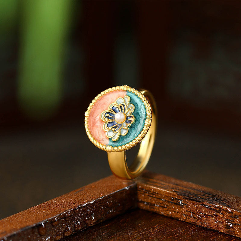 Middle Ancient Vintage Retro Niche Design High Sense Index Finger Ring Personality Jewelry