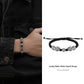 Original s999 Sterling Silver Lucky Nafu Pi Xiu Hand Rope Men's Chinese Retro Style All-match DIY Handmade Woven Jewelry