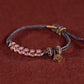Bracelet Women's National Tide Transfer Beads Hand Rope Couple's Pledge Woven Red Rope Bracelet