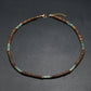 Summer Beach Bohemian Wood Chip Coconut Shell Necklace Men's Surfing Necklace Simple Tribal Stainless Steel Necklace