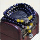 Qi Yi's New Crystal Bracelet Women's Blue Sand Stone Buddha Bead Bracelet Retro Ethnic Style Bracelet Gift Commodities