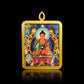 Wutai Berg Thangka Gawu Box Farbe Gold Acht Schutzgottheit Buddha Anhänger Bild Box Handgepäck Anhänger Anhänger