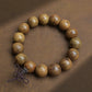 Old Material Wood Bracelet Buddha Beads Rosary 108 Retro Style Men And Women Bracelet Holding Gifts