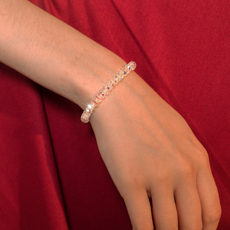 Austrian Style Beaded Crystal Bracelet Simple And Fashionable