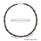 Summer Beach Bohemian Wood Chip Coconut Shell Necklace Men's Surfing Necklace Simple Tribal Stainless Steel Necklace