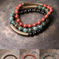 Tourmaline Beads Multi-layer Bracelet Couple Original Retro Ethnic Style Bracelet