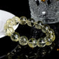 Natural lemon yellow rainbow Asai ball bracelet iced light yellow crystal bracelet - Buddha Blessing You