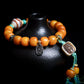 Tibetan Yak Bone Barrel Bead Bracelet Wen Play Zakilam Bone Tagline Bracelet Ethnic Style Jewelry