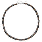 Summer Beach Bohemian Wood Chip Coconut Shell Necklace Men's Surfing Necklace Simple Tribal Stainless Steel Necklace