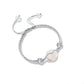 Hand Woven Agate Peace Knot Couple Bracelet For Harmony And Protection