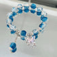 Dreamy Butterfly Transparent Imitation Crystal Moonstone Bracelet