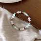 Original Cat's Eye Stone Natural Vintage Beaded Design Versatile Elegant Bracelet