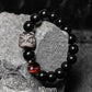 Natürlicher Silber-Obsidian-Gold-Obsidian spiritueller Heilstein Perlenarmband