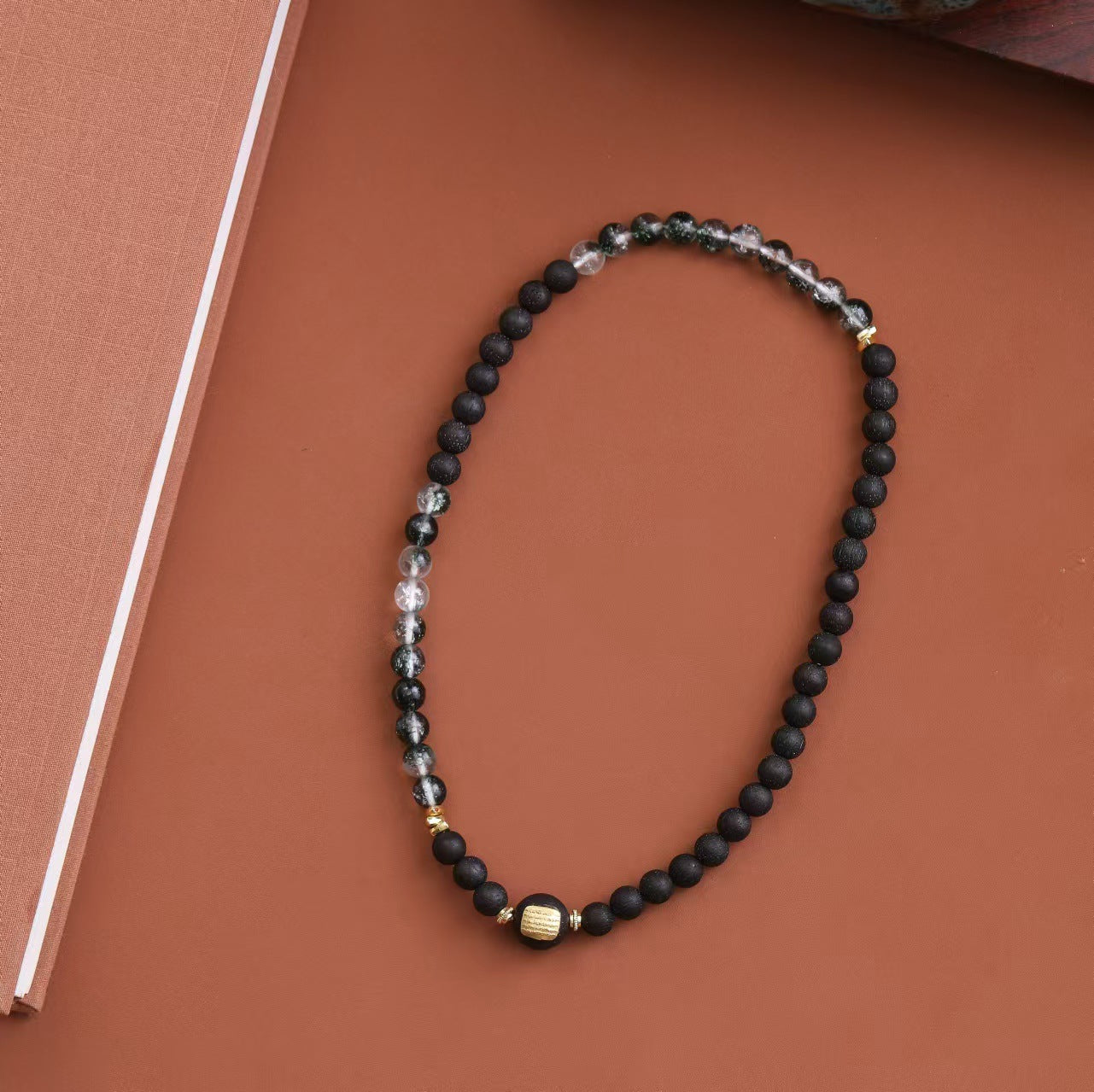 Green Ghost Double Circle Bracelet Five Sutra Green Ghost Double Circle Bracelet Advanced Sense Bracelet - Buddha Blessing You