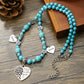 Men'S Turquoise Necklace Surfing Punk Necklace Unique Necklace