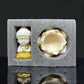 Ivory Bodhi Seed Buddha Lotus Carved Home Decor Craft Bead