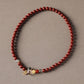 Ghost Crystal Chinese Style Ancient Incense Double Circle Bracelet