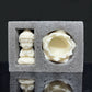 Ivory Bodhi Seed Buddha Lotus Carved Home Decor Craft Bead