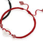 Hand Woven Agate Peace Knot Couple Bracelet For Harmony And Protection