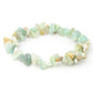 Handgewebtes elastisches Armband im Bohemian-Stil mit Natursteinperlen