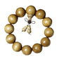 Gold-Rimmed Nanmu Old Material Gloomy Read Buddha Beads Natural Hand-Held Chain Log Wen Play Men'S And Women'S Retro