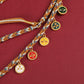 Five-way God of Wealth Necklace Tibetan Handmade Woven Cotton Shoes Eight Strand Woven Pendant Necklace Thangka Lanyard Buddha Pendant