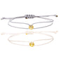 Adjustable Lucky Symbol Braided Friendship Bracelet Set