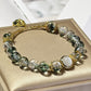 Brave Artificial Green Ghost Bracelet Mori Crystal Retro Bracelet Style All-match Original Design - Buddha Blessing You