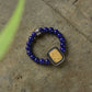 New Retro Ethnic Style Ring Crane Blue White Elegant Fashion Lucky Niche Design Ring Jewelry