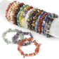 Explosions Natural Gravel Beaded Bracelet Hand-Woven Elastic Rope Bracelet Bohemian Style Bracelet