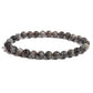 Jewelry Natural Flame Stone Bracelet for Men and Women Neutral Single Circle Beaded Energy Bracelet